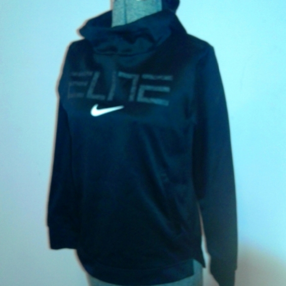 Nike Dri Fit Elite Basketball youth L Hoodie Pullover Sweatshirts womens XS XXS - Picture 3 of 5
